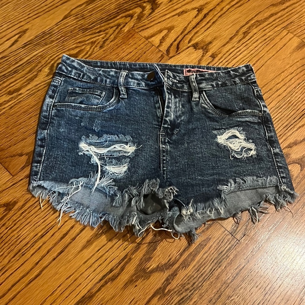 Blank NYC Girl’s The Mini Lenox High Rise Shorts Size 14